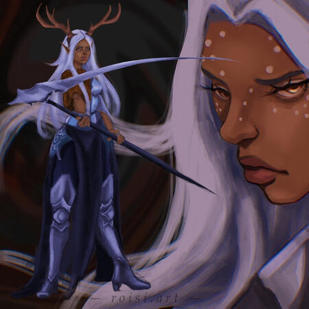 DND character commission example