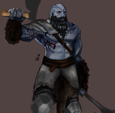 Character sheet example